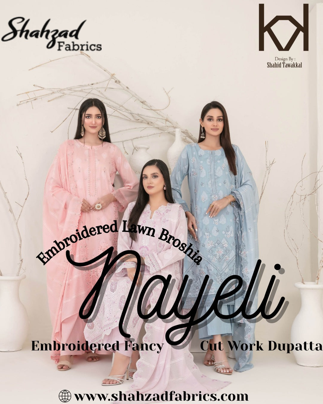 NAYELI BY TAWAKKAL FABRICS