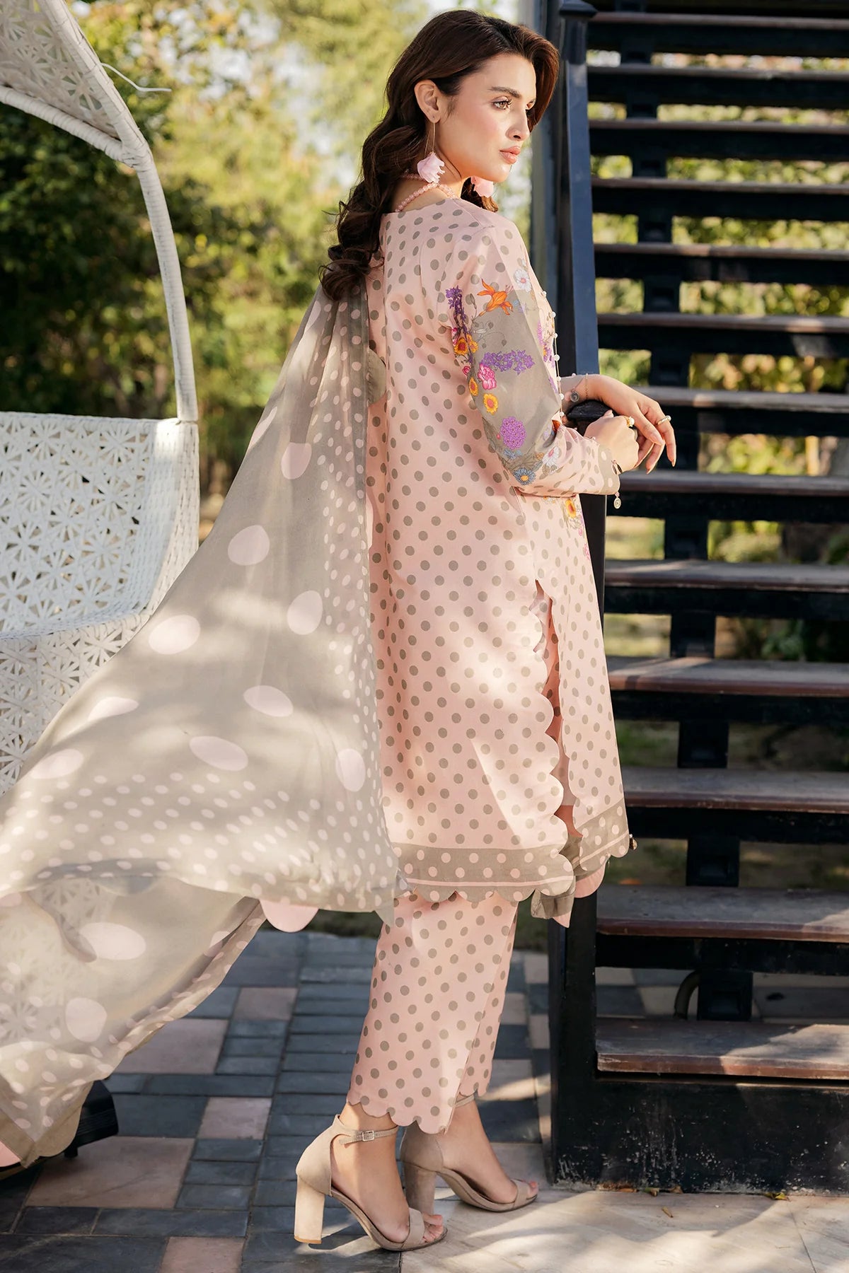 3-PC Unstitched Printed Lawn Collection CP5-08 - CHARIZMA