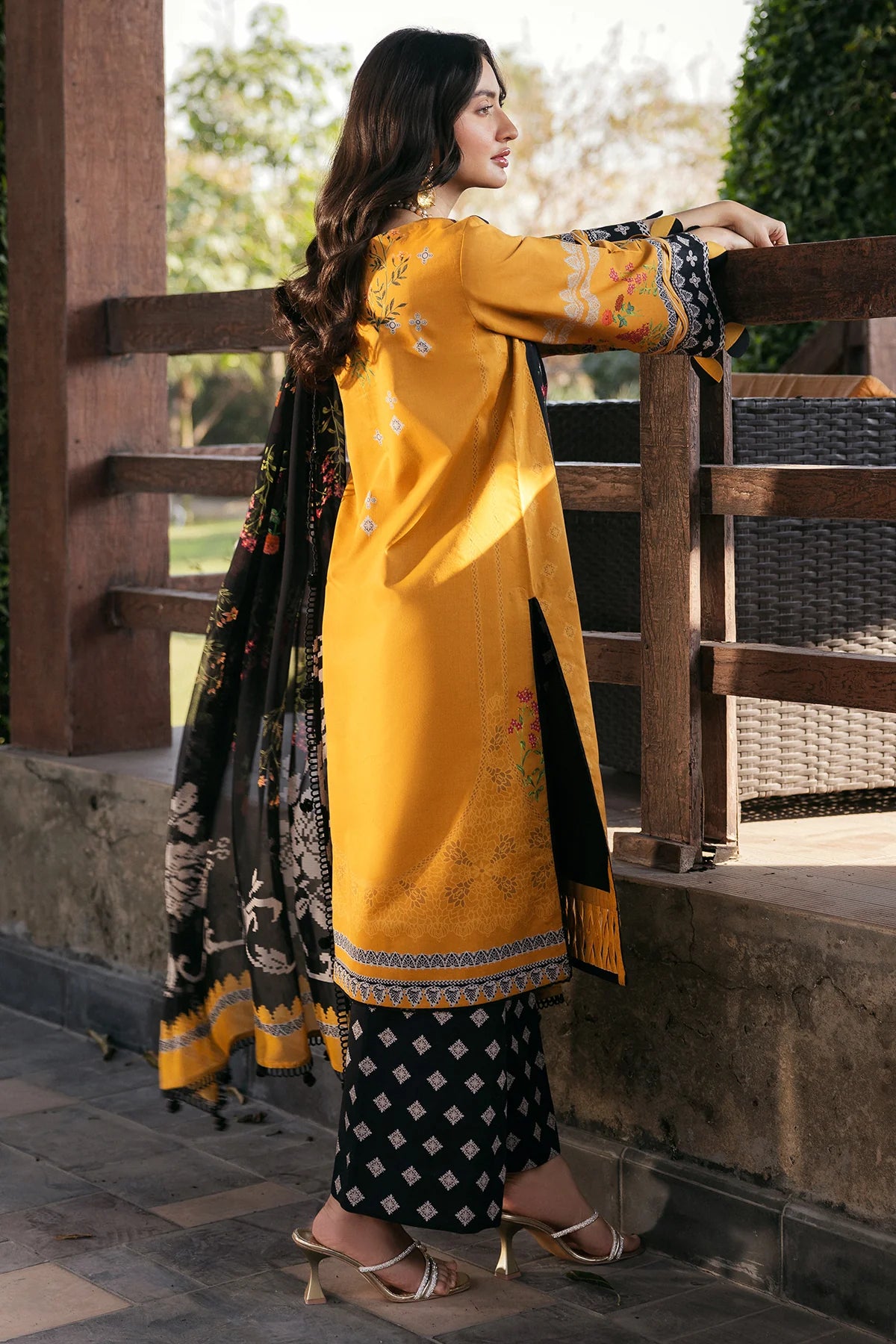 3-PC Unstitched Printed Lawn Collection CP5-10 - CHARIZMA