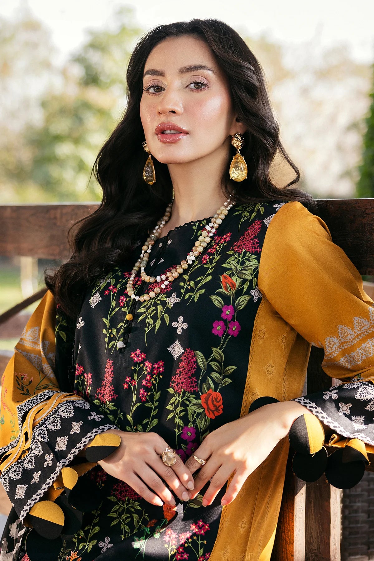 3-PC Unstitched Printed Lawn Collection CP5-10 - CHARIZMA