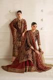 EMBROIDERED CHIFFON CH14-07 UNSTITCHED - Baroque