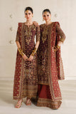 EMBROIDERED CHIFFON CH14-07 UNSTITCHED - Baroque