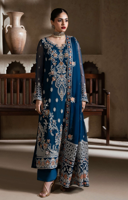 Aysel - Azu By Ahmad Embroideries Volume 17