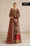 EMBROIDERED CHIFFON CH14-07 UNSTITCHED - Baroque