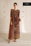 EMBROIDERED CHIFFON CH14-07 UNSTITCHED - Baroque