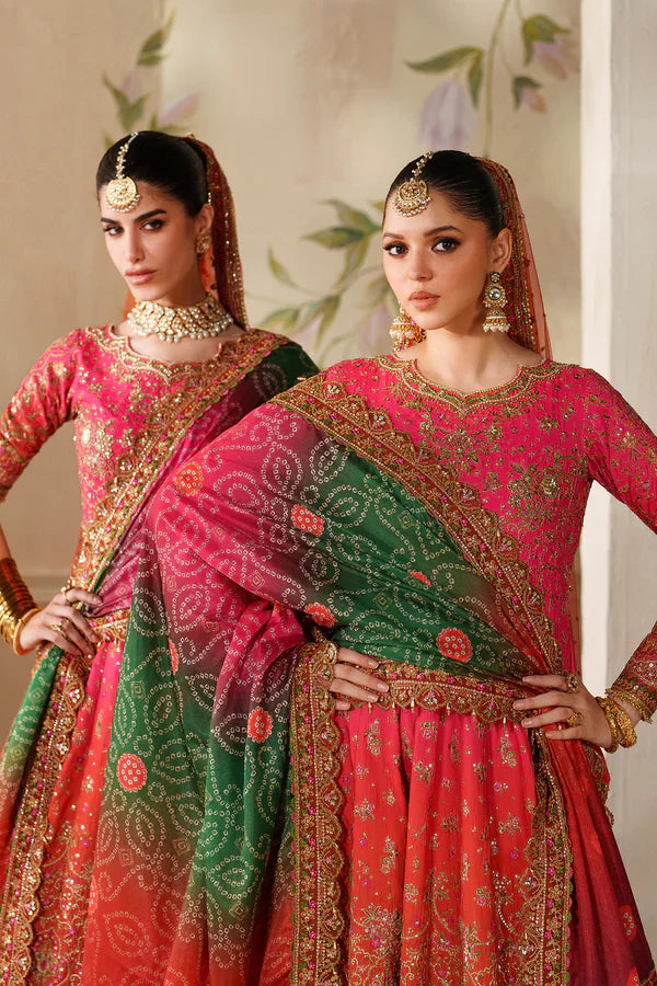 EMBROIDERED SILK CH14-03 UNSTITCHED|BAROQUE