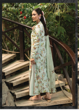 Flora by Sanam Saeed Embroidered Lawn Collection 2025 (D-09)