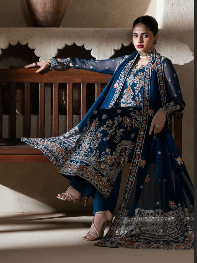 Aysel - Azu By Ahmad Embroideries Volume 17