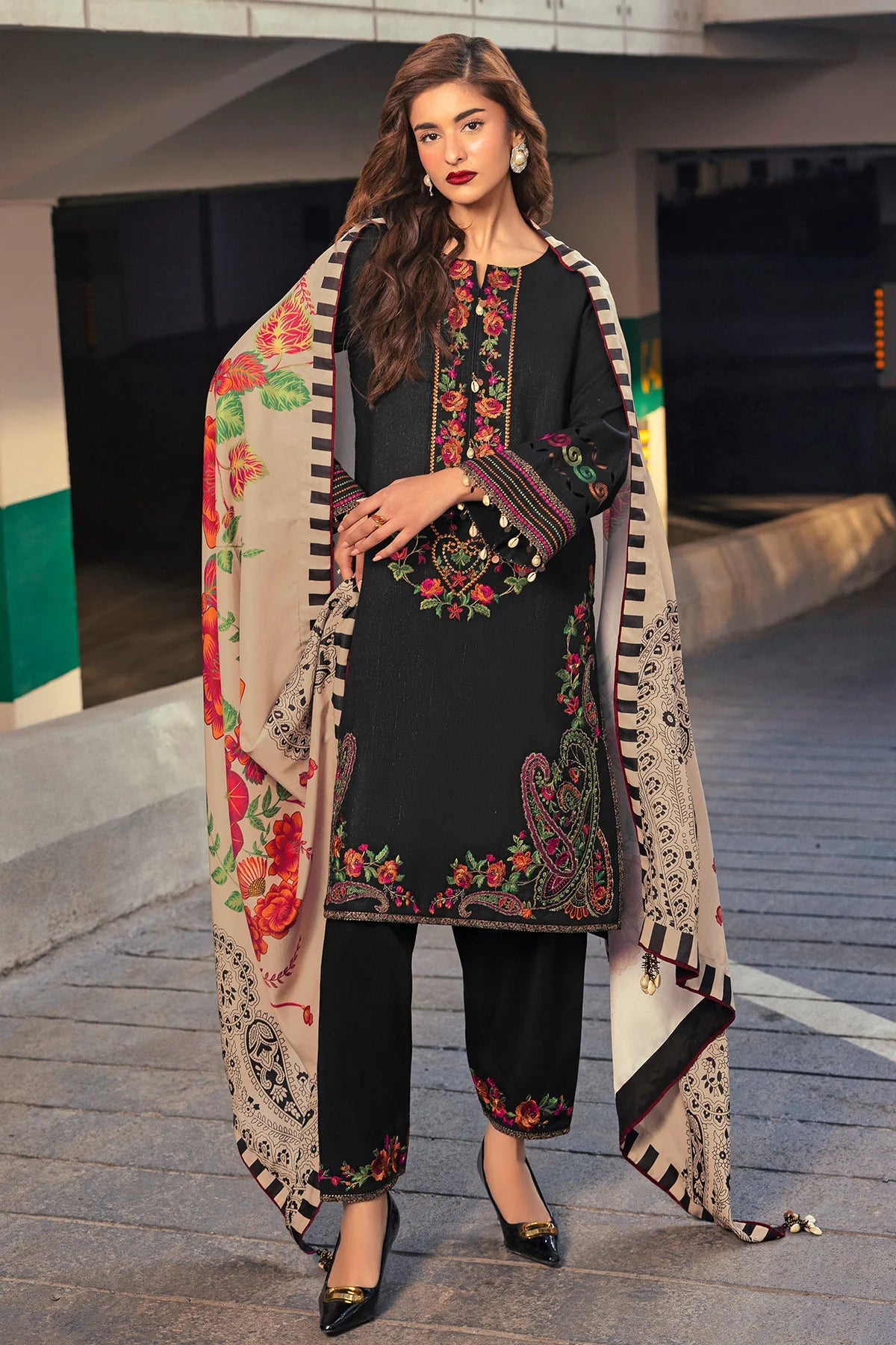 3-PC Unstitched Wool Shawl Collection PSW5-25 Charizma