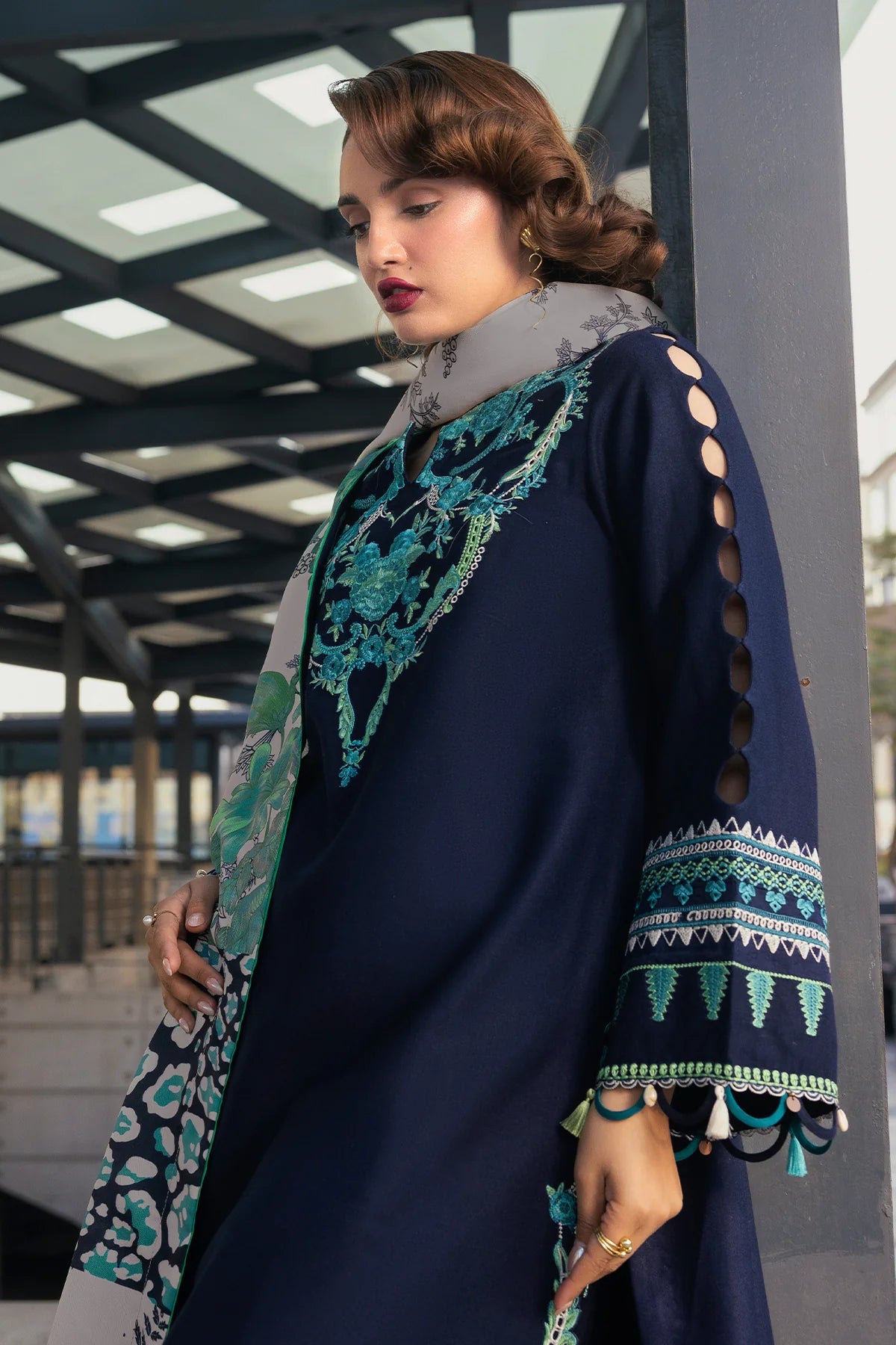 3-PC Unstitched Wool Shawl Collection PSW5-23  Charizma