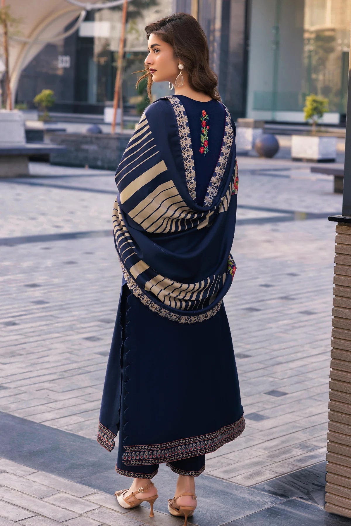 3-PC Unstitched Wool Shawl Collection PSW5-28 Charizma