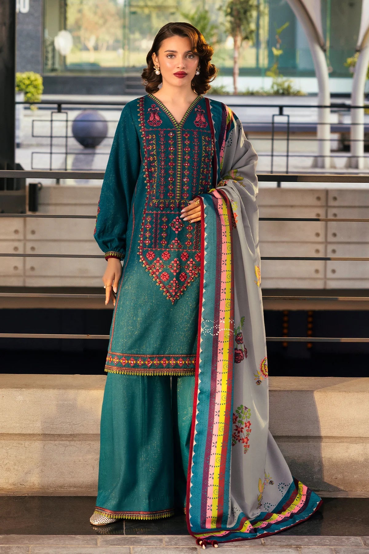 3-PC Unstitched Wool Shawl Collection PSW5-26 Charizma