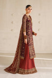 EMBROIDERED CHIFFON CH14-07 UNSTITCHED - Baroque
