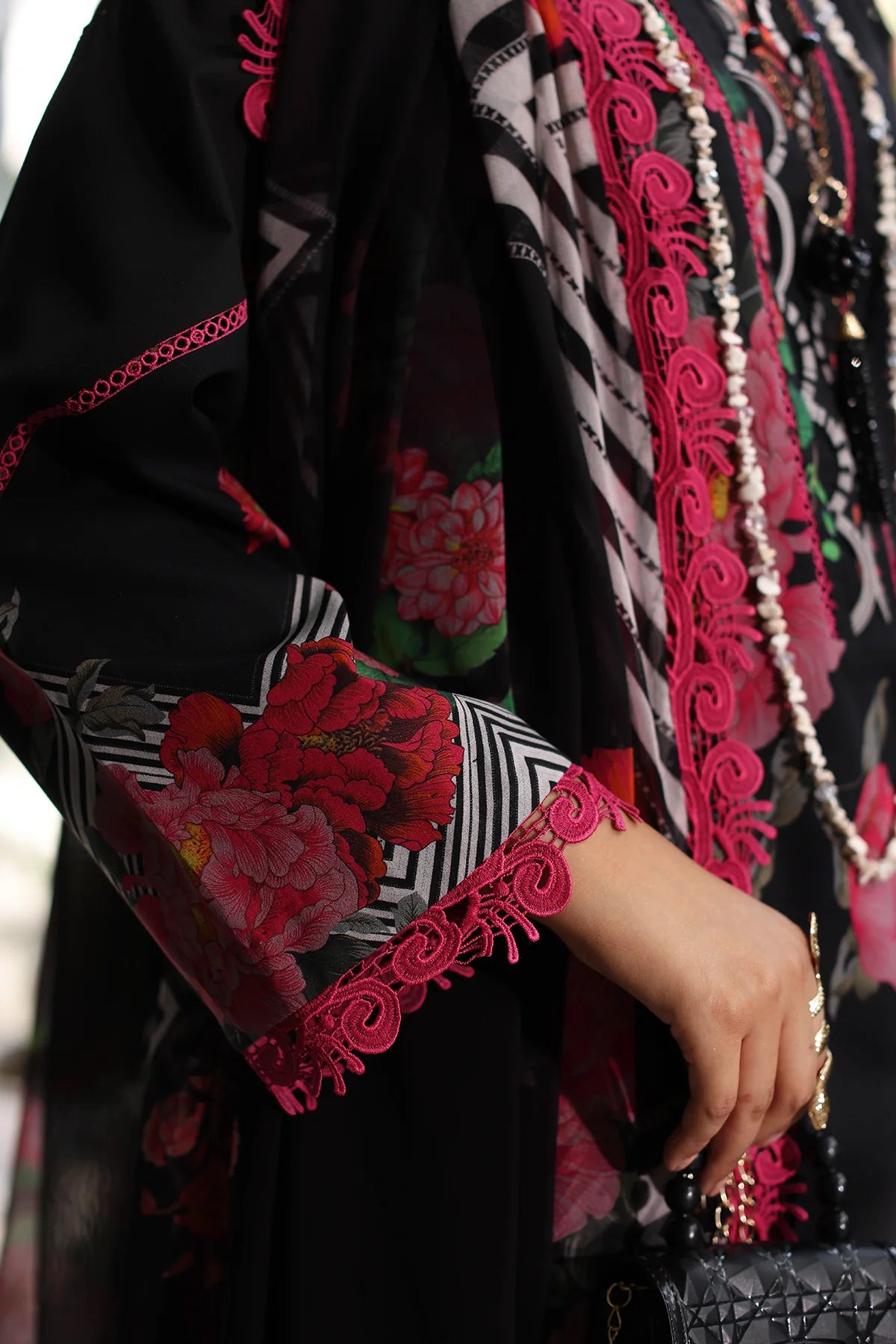 3-PC Unstitched Printed Lawn Collection CP5-01 - CHARIZMA