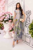 3 Piece Unstitched Embroidered Lawn Suit | MPT-2604-A - MARIA.B