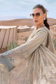 3 Piece Unstitched Embroidered Dobby Lawn Suit | D-2515-B - MARIA.B