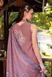 MPT-2801-A 3 Piece Unstitched Embroidered Twill Linen Suit -  Maria B