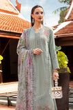 MPT-2802-A 3 Piece Unstitched Embroidered Twill Linen Suit -  Maria B