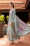 MPT-2802-A 3 Piece Unstitched Embroidered Twill Linen Suit -  Maria B