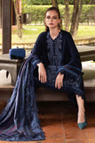 MPT-2803-B 3 Piece Unstitched Embroidered Twill Linen Suit -  Maria B
