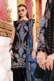 MPT-2806-B 3 Piece Unstitched Embroidered Twill Linen Suit -  Maria B