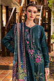 MPT-2807-B 3 Piece Unstitched Embroidered Twill Linen Suit -  Maria B