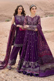 3 Piece Unstitched Embroidered Net Suit | D-2507-B - MARIA.B