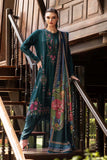 MPT-2807-B 3 Piece Unstitched Embroidered Twill Linen Suit -  Maria B