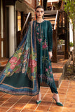 MPT-2807-B 3 Piece Unstitched Embroidered Twill Linen Suit -  Maria B
