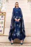 MPT-2808-B 3 Piece Unstitched Embroidered Twill Linen Suit -  Maria B