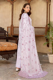3 Piece - Embroidered Lawn - Farasha 102 - Fantak