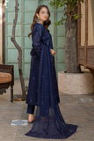 3 Piece - Embroidered Lawn - Farasha 104 - Fantak