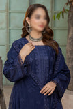 3 Piece - Embroidered Lawn - Farasha 104 - Fantak