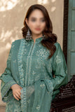 3 Piece - Embroidered Lawn - Farasha 105 - Fantak