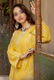 3 Piece - Embroidered Lawn - Farasha 106 - Fantak