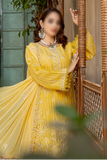 3 Piece - Embroidered Lawn - Farasha 106 - Fantak