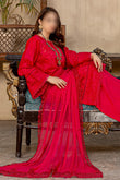3 Piece - Embroidered Lawn - Farasha 108 - Fantak
