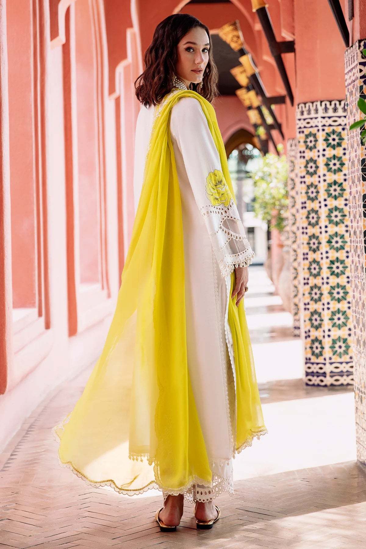 3-PC Charizma Unstitched Lawn Collection RM5-06 - CHARIZMA