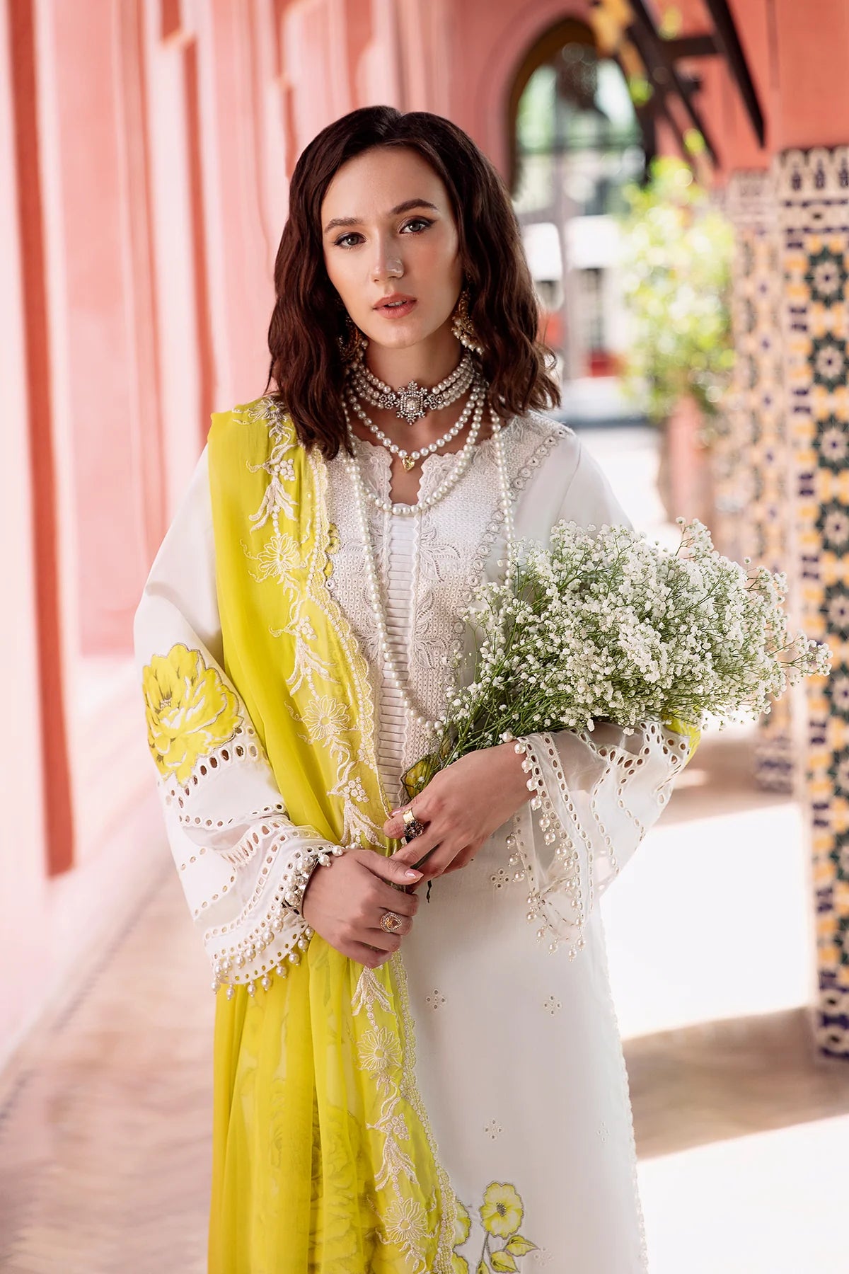 3-PC Charizma Unstitched Lawn Collection RM5-06 - CHARIZMA