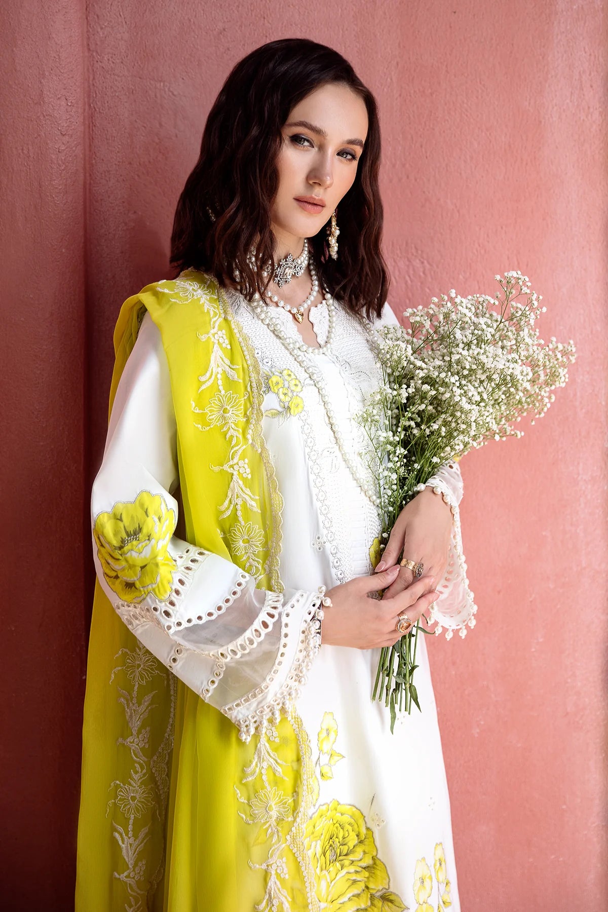 3-PC Charizma Unstitched Lawn Collection RM5-06 - CHARIZMA