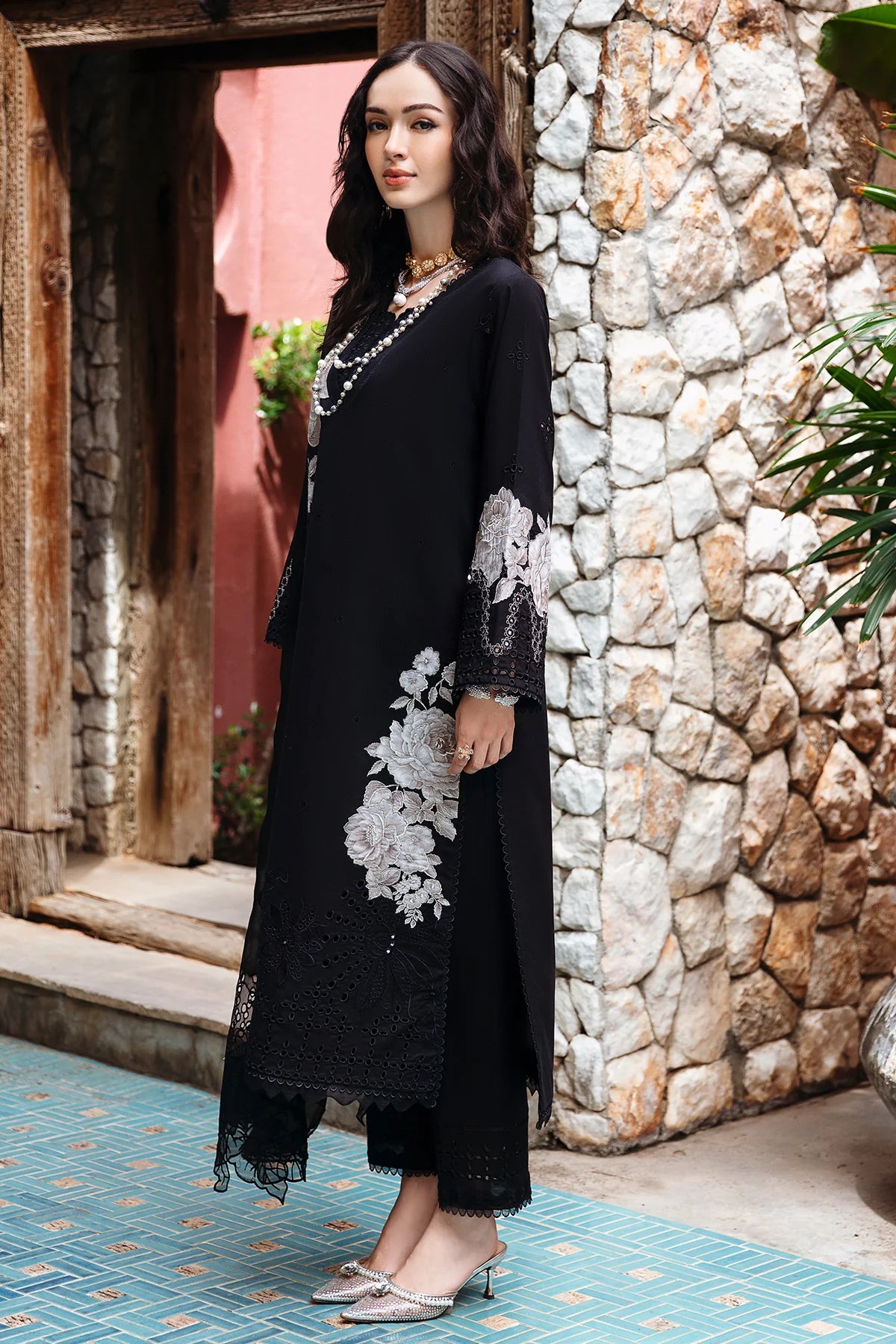 3-PC Charizma Unstitched Lawn Collection RM5-07 - CHARIZMA