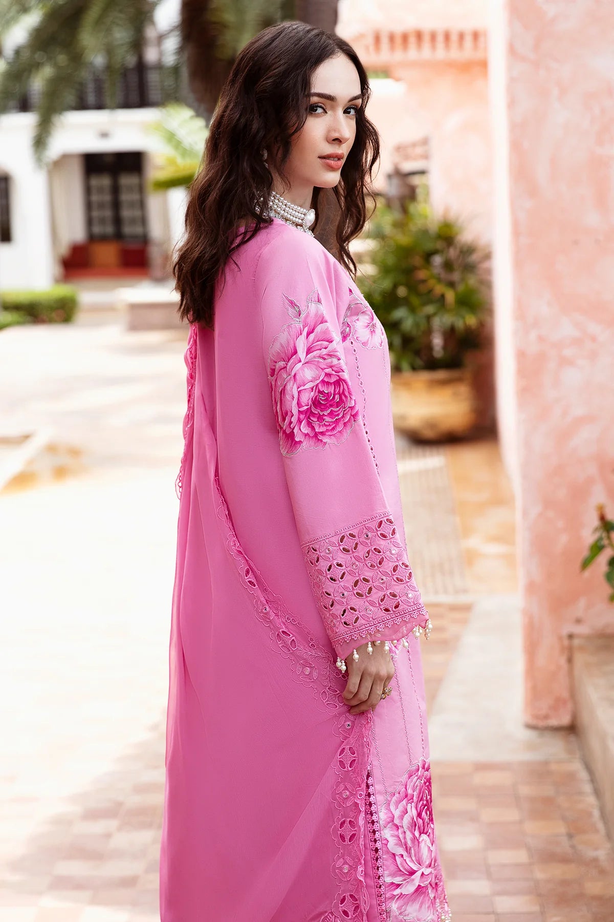3-PC Charizma Unstitched Lawn Collection RM5-03 - CHARIZMA