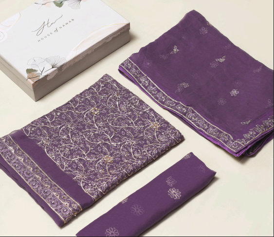 House of Nawab - NZ-5014 - Purple