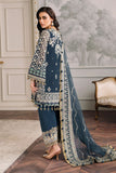 EMBROIDERED CHIFFON CH12-01 UNSTITCHED | Chantelle Barouque
