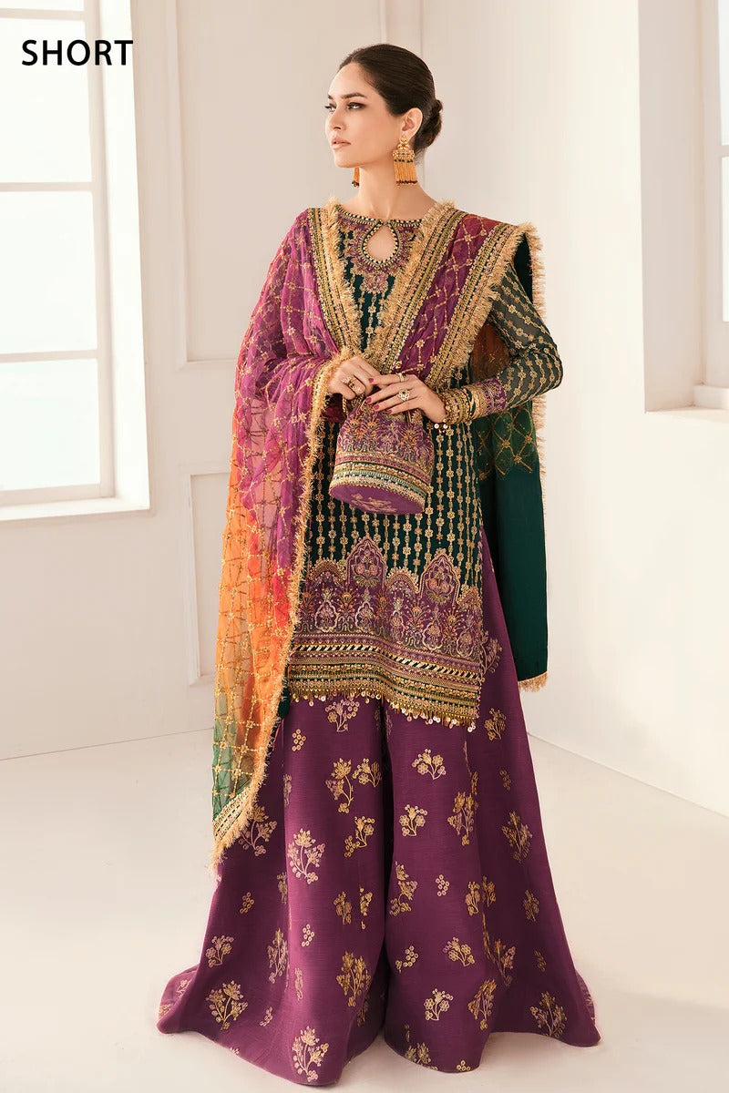 EMBROIDERED CHIFFON CH11-06 UNSTITCHED | Chantelle Barouque
