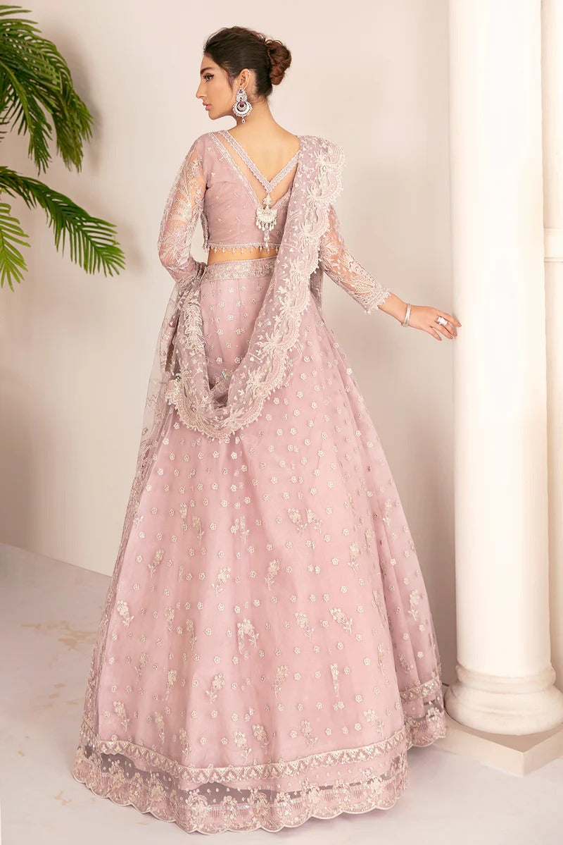 EMBROIDERED NET CH08-01 UNSTITCHED | Chantelle Barouque