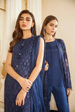 EMBROIDERED CHIFFON CH06-02 UNSTITCHED | Chantelle Barouque