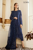 EMBROIDERED CHIFFON CH06-02 UNSTITCHED | Chantelle Barouque