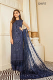 EMBROIDERED CHIFFON CH06-02 UNSTITCHED | Chantelle Barouque