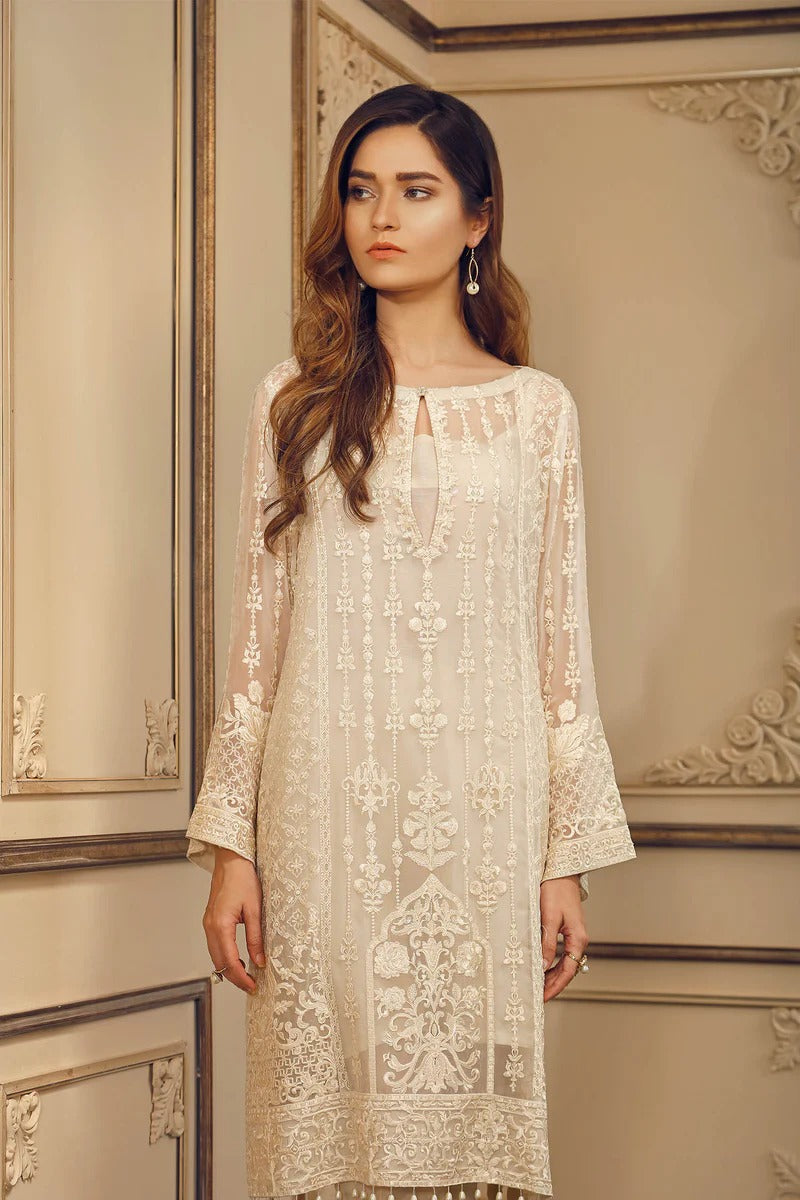 EMBROIDERED CHIFFON CH03-09 UNSTITCHED | Chantelle Barouque